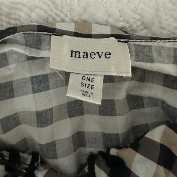 Anthropologie Gingham Blouse - Picture 5 of 5